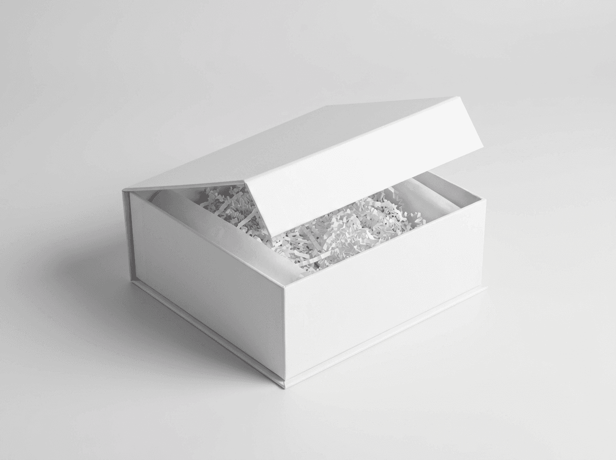 White Rigid Gift Box