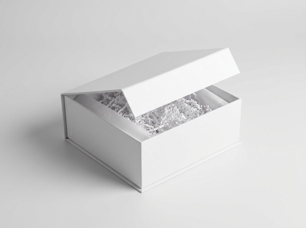 White Rigid Gift Box